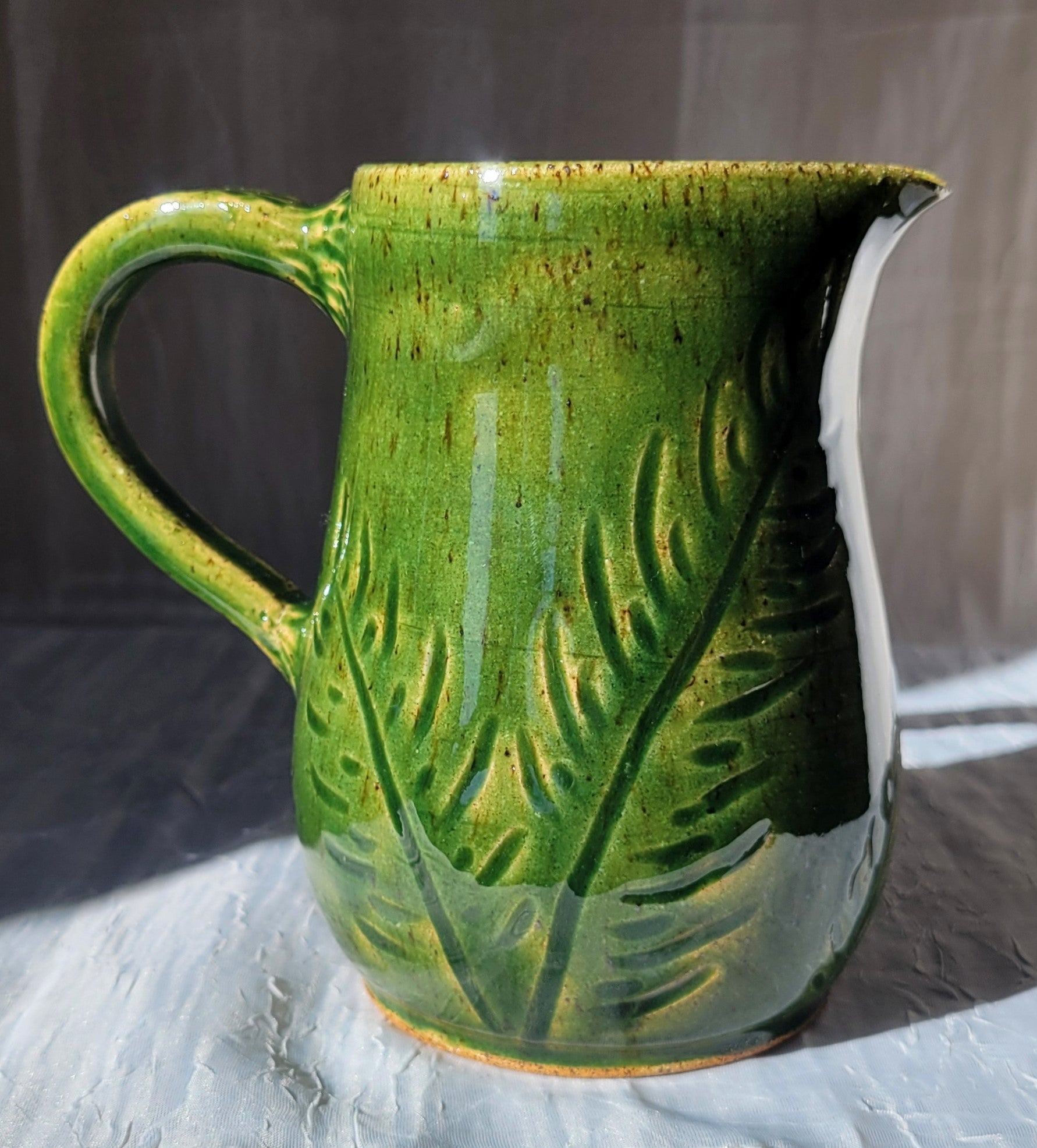 Engraved Pitcher