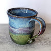 Blue Purple and Green  Mug