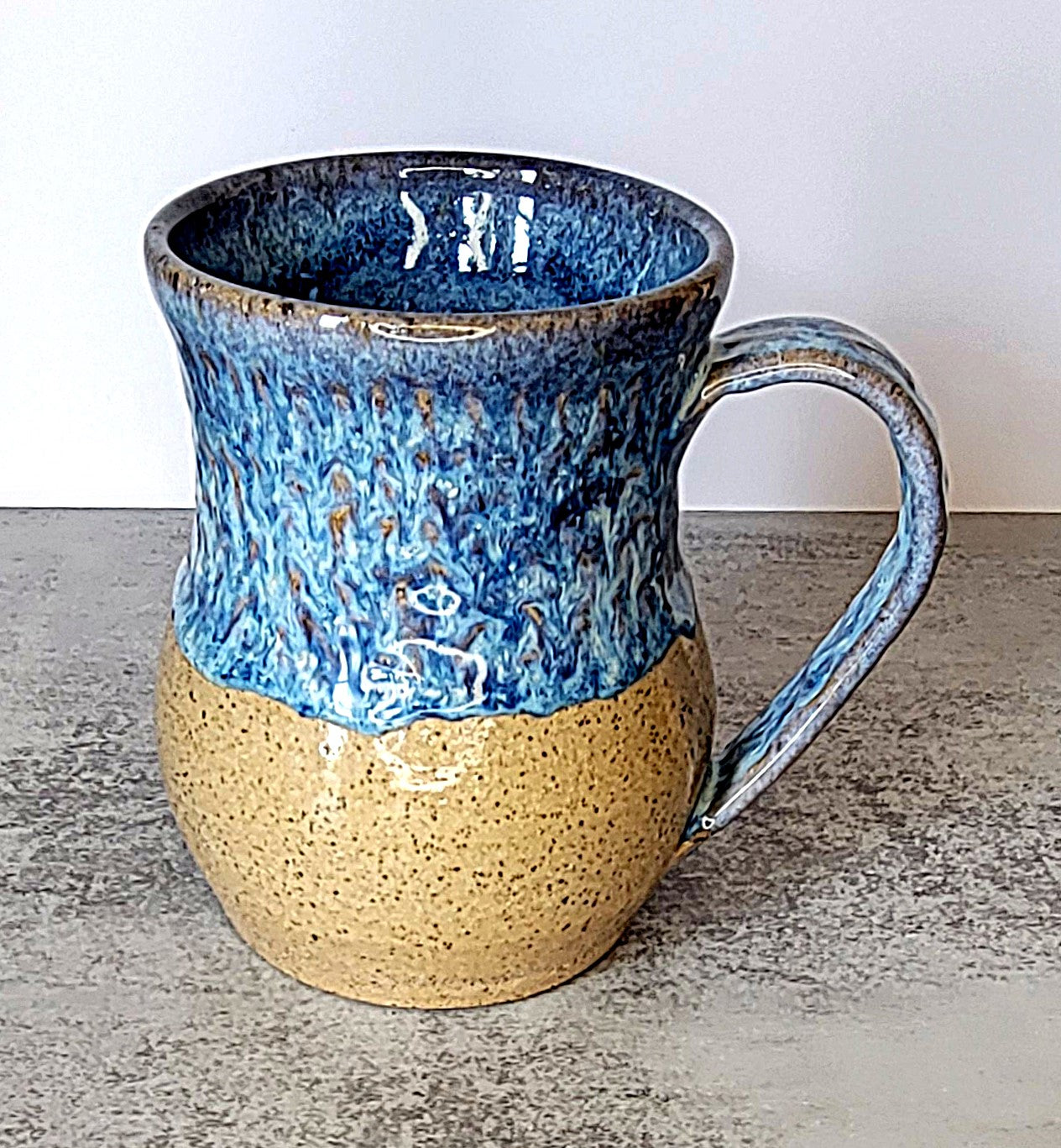 Blue Pebble Mug