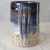 Blue Speckled Mug with Handle 14 oz