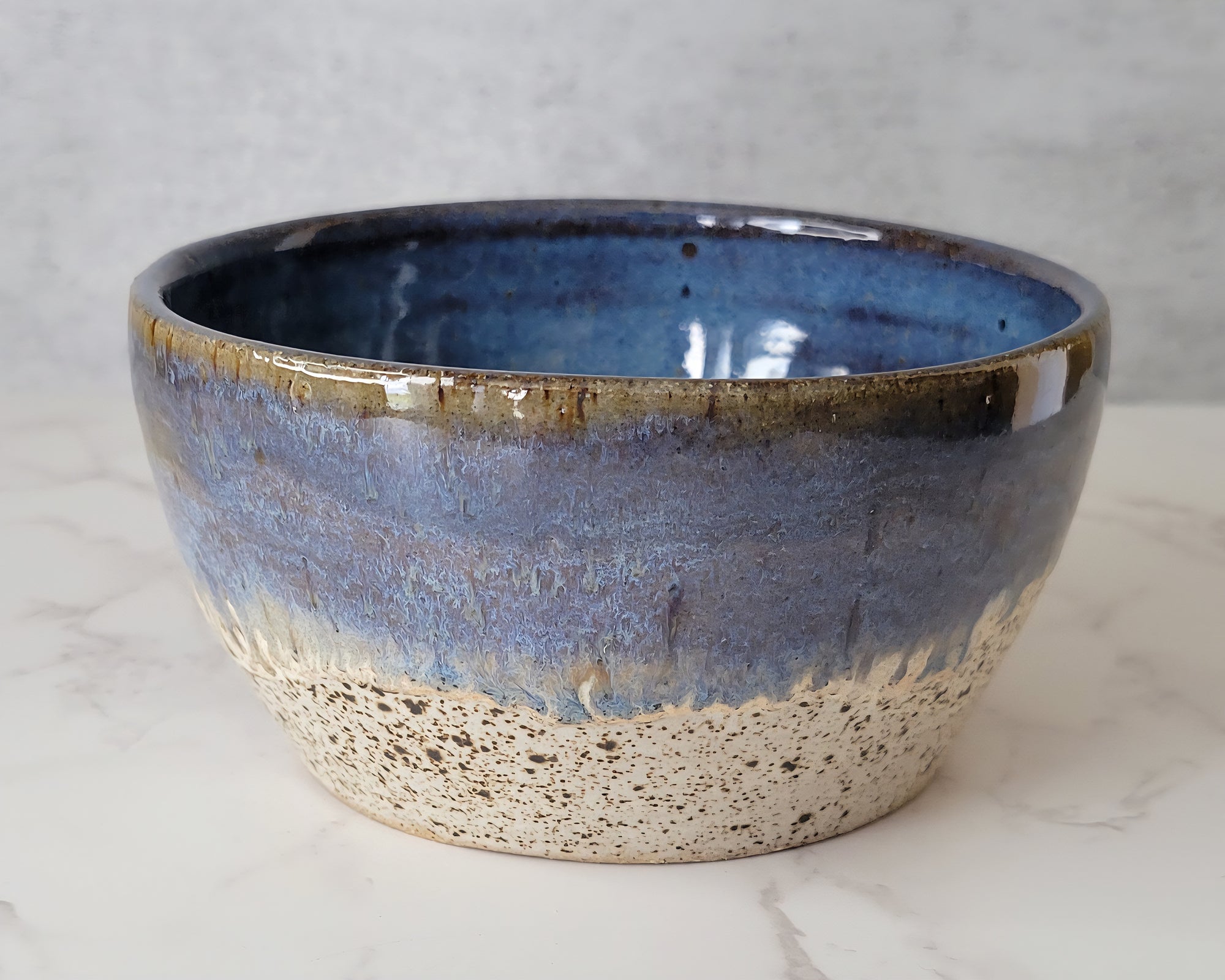 Blue Speckled Bowl