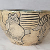 Cat Patterned Bowl