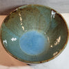 Blue Green and Brown Serving Bowl
