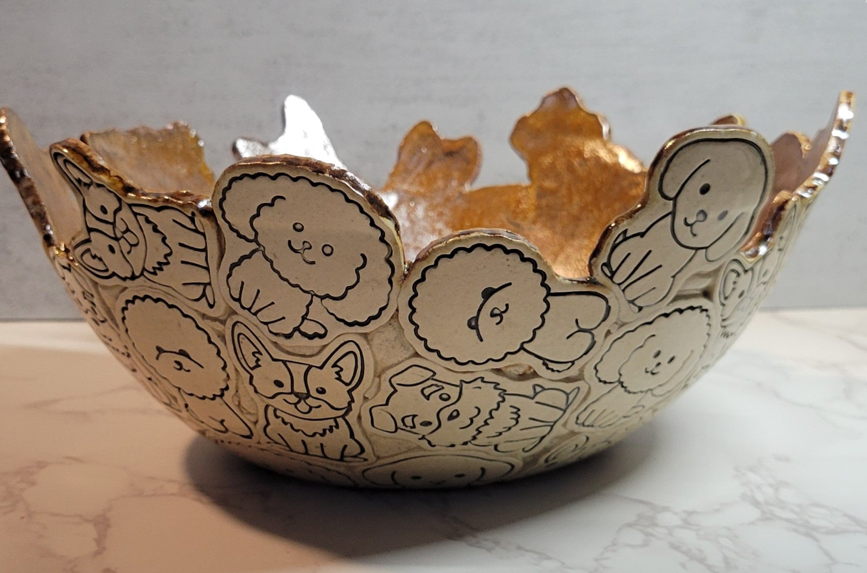Dog Accent Bowl