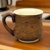 Matte Brown 12 oz Mug with Handle