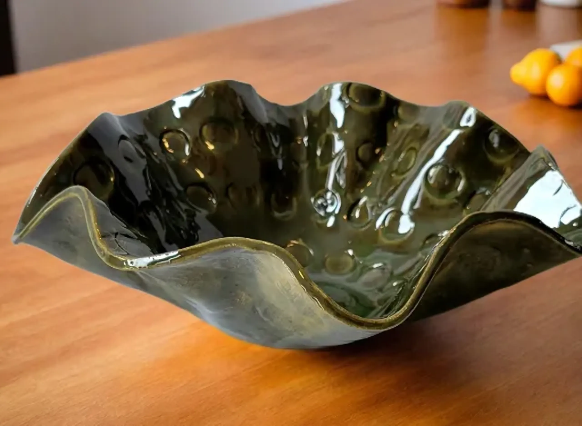 Green Candy Dish