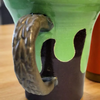 10-12 oz Pistachio/Chocolate Mug with Handle