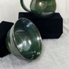 Reflective Green 12 oz Mug With Handle and Bowl
