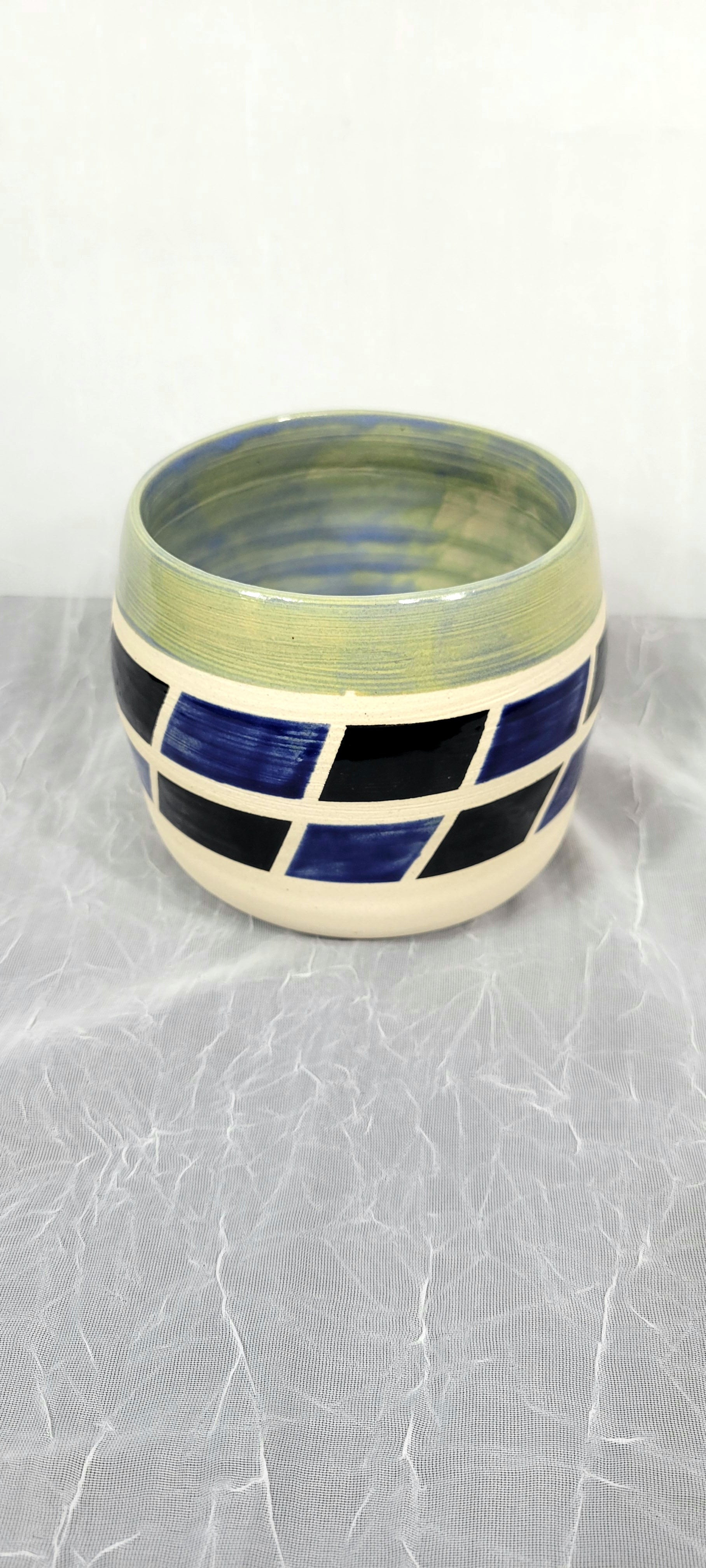 Green/Blue/Black Vase