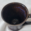Dark Blue 8 oz Mug with Handle